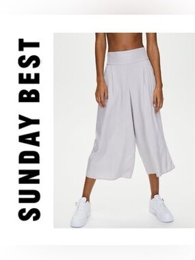 Aritzia Sunday Best Sullivan Wide-Leg Cropped Pants